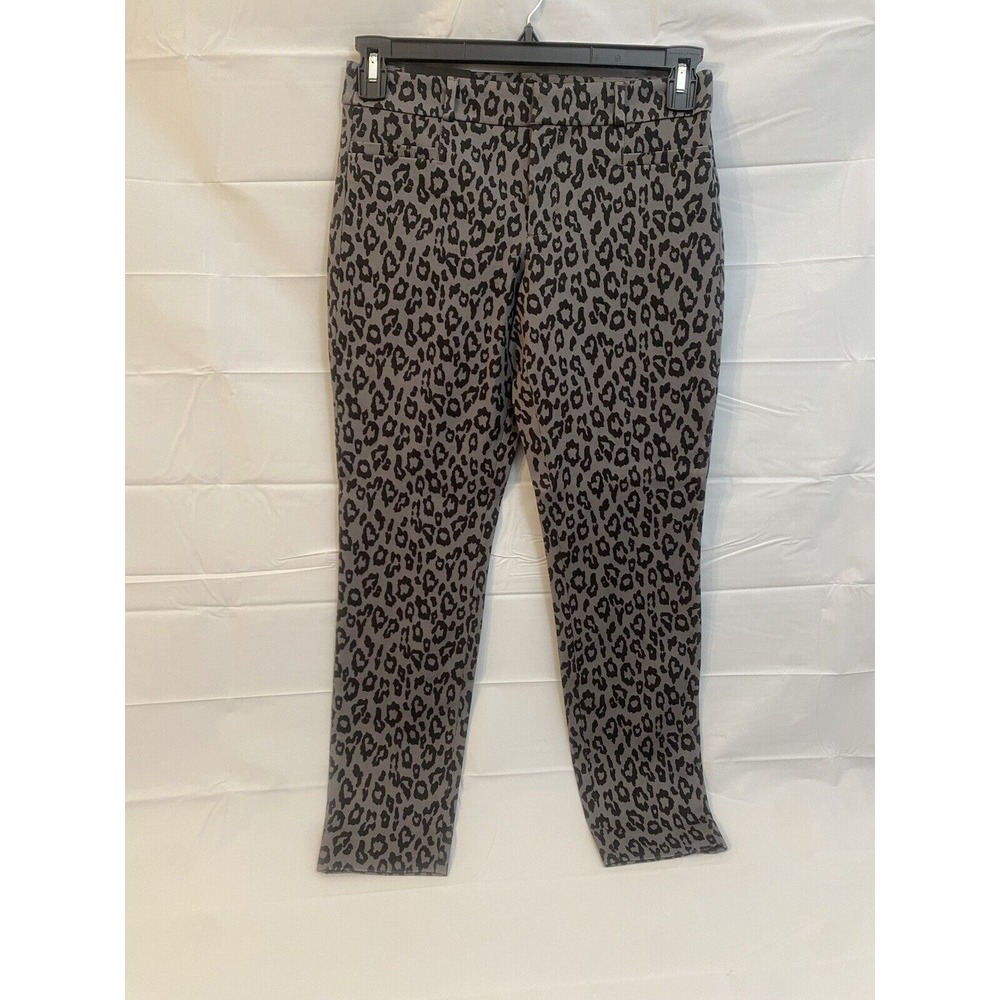 Banana Republic Womens Sloan Leopard Print Ankle Pants NWT Size 2